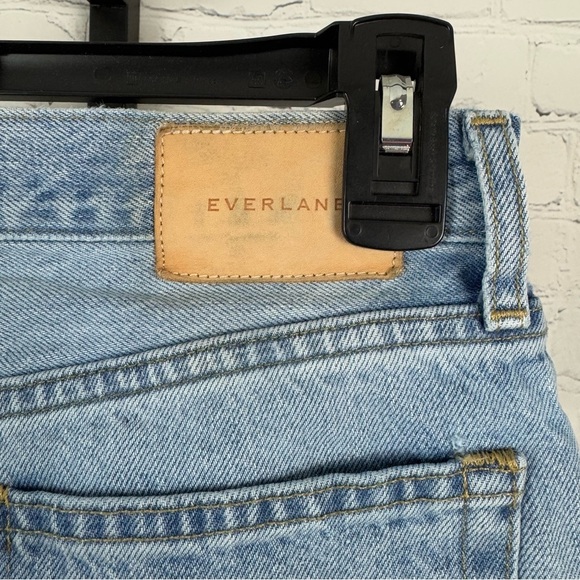 Everlane 90s Cheeky Jeans Button Fly Ankle Length Straight Leg Size 26 - Picture 6 of 7